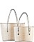 ELEGANT 2 IN 1 CROC HANDBAG SET JP-CY7025