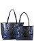 ELEGANT 2 IN 1 CROC HANDBAG SET JP-CY7025