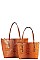 ELEGANT 2 IN 1 CROC HANDBAG SET JP-CY7025