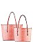 ELEGANT 2 IN 1 CROC HANDBAG SET JP-CY7025