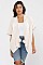 CHENILLE WITH POMS KIMONO CARDIGAN