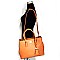 Two Tone Professional Large Saffiano  Satchel