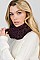 Pack of 12 Chenille Infinity Scarves