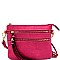 513625B-lp Multi Zipper Fashion Messenger