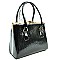 DESIGNER QUALITY JEWEL TOP BOUTIQUE SATCHEL