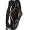 David Jones Paris Quilted Hobo Bag