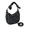 David Jones Paris Quilted Hobo Bag