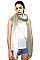 Two-Tone Long Scarf