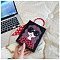 3D Lady Face Box Shaped Handbag With Scarf