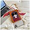 3D Lady Face Box Shaped Handbag With Scarf