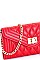Chic Stitch Clutch with Chain