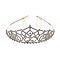 FASHIONABLE RHINESTONE TIARA SL60620CRS