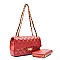 quilted trendy bag