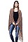 Elegant Fringe Fashion Poncho