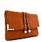 Metal Accented Crossbody Messenger New