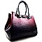 Patent Crocodile Large Size Tote