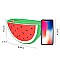 Novelty Cute Watermelon Shaped Shoulder Clutch