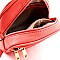 Multi Pocket Fashion Round-top Cross Body Bag