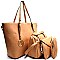 62635-LP Classy 4 in 1 Shopper Tote SET