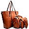 62635-LP Classy 4 in 1 Shopper Tote SET