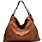 62586-LP Chain Accent Bohemian Hobo