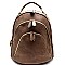 62643-LP Multi Zipper Compartment Backpack