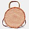 ROUND KNIT SUMMER SATCHEL - Celebrity