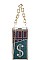 FASHIONABLE SPARKLING RHINESTONE MONEY SIGN CROSSBODY BAG