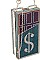 FASHIONABLE SPARKLING RHINESTONE MONEY SIGN CROSSBODY BAG