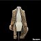 Winter Warm Monogram Quality Shawl Cape With Fur