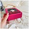 3D Lady Face Box Shaped Handbag With Scarf
