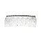 FASHIONABLE 1 LINE RHINESTONE HAIR COMB SL70032