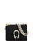 Stylish Snake Buckle Jelly Crossbody Bag JY7016-JELLY