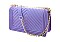 CLASSIC MODERN V LINES LOOK JELLY SMOOTH CROSSBODY BAG