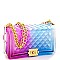 2TONE JELLY SEMI TRANSPARENT CROSSBODY BAG