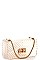 TENDER JELLY CHEVRON PATTERN CROSSBODY BAG