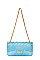 Translucent Embossed Jelly Shoulder Bag