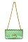 Translucent Embossed Jelly Shoulder Bag