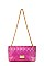 Translucent Embossed Jelly Shoulder Bag