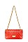 Translucent Embossed Jelly Shoulder Bag