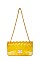 Translucent Embossed Jelly Shoulder Bag