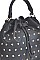 Chic Bucket Clutch With Star Studded