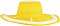Fruit Designed Wide Brim Straw Braid Sun Hat