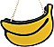 Cute Banana Shaped Shoulder Clutch Bag