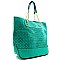 Bag In Bag Laser Cut Chain Handle Tote