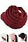 Pack of 12 (pieces) Assorted Messy Bun Ponytail Brim Beanie FM-HT779