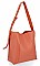 David Jones Bucket 2 in one Shoulder Handbag