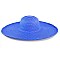 SIMPLE BIG BRIM STRAW WOVEN HAT