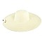 SIMPLE BIG BRIM STRAW WOVEN HAT