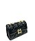 Quilted Emblemed Cross Body Shoulder Bag